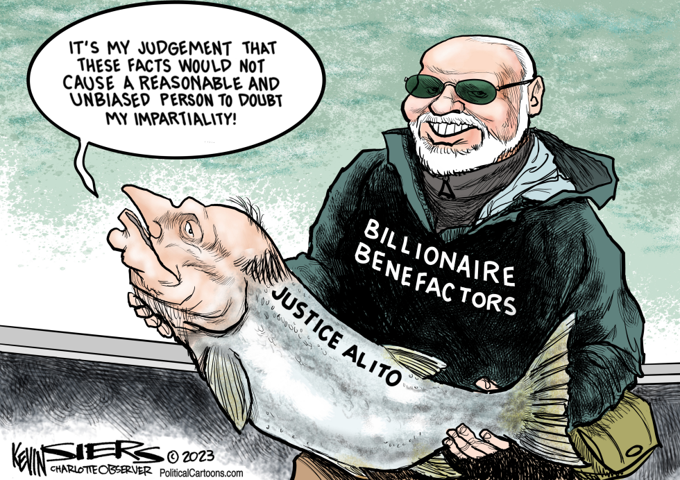 Alito's fishy fishing trip