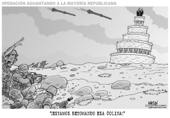OPERACION AGUANTANDO A LA MAYORIA REPUBLICANA by R.J. Matson