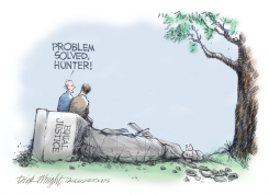 JOE FIXES HUNTER'S PROBLEM by Dick Wright