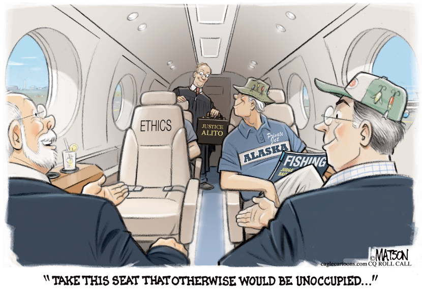 Private Jetsetter Justice Alito