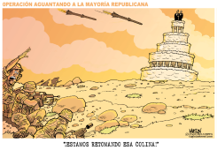 OPERACION AGUANTANDO A LA MAYORIA REPUBLICANA / by R.J. Matson