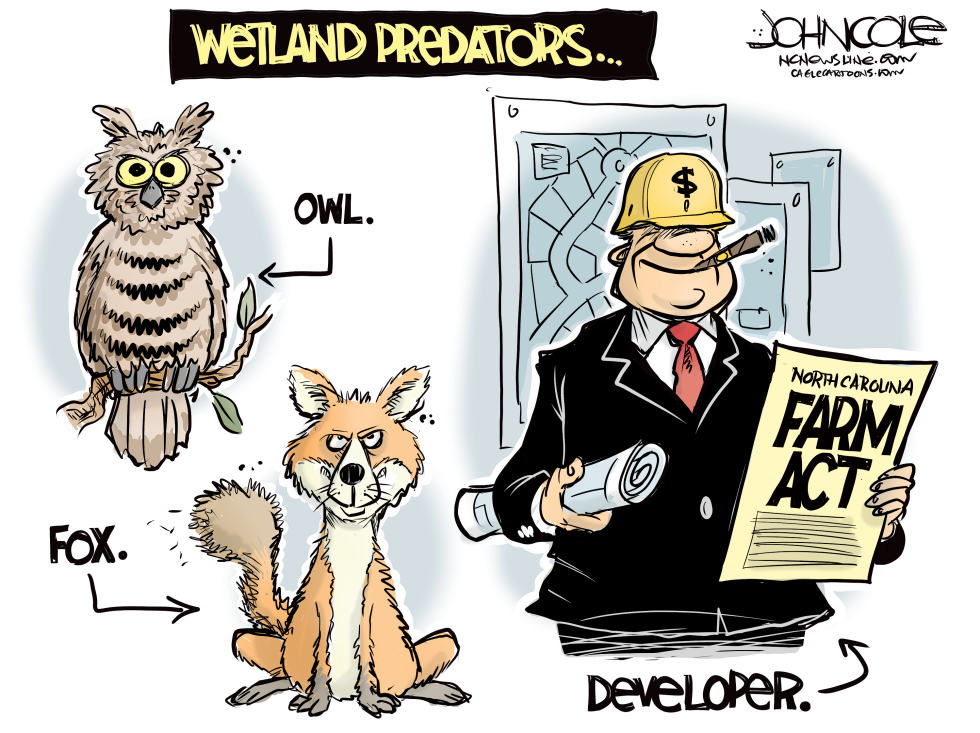 NORTH CAROLINA Wetlands protection and Farm Act