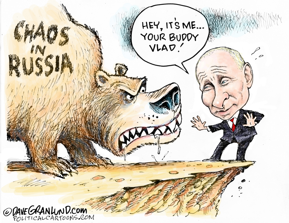 Putin and Russia Chaos