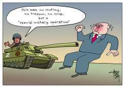 PRIGOZHIN AGAINST PUTIN by Arend van Dam