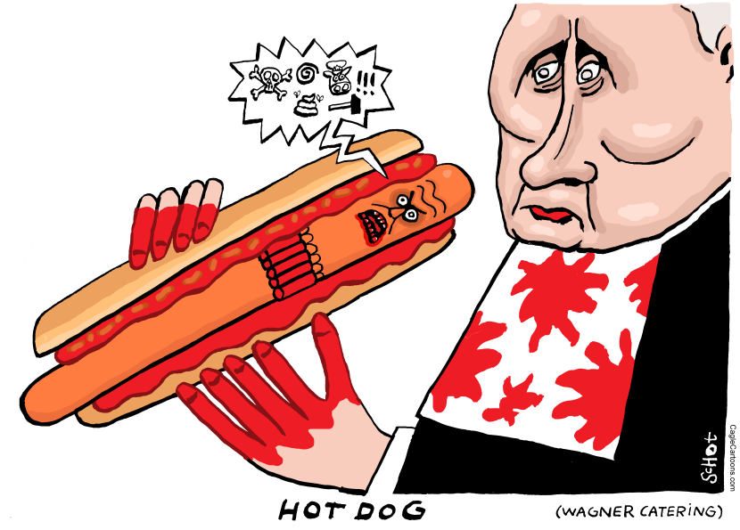 Russian dog fight - mutiny