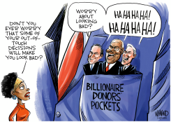 THE NOT NORMAL SCOTUS by Dave Whamond
