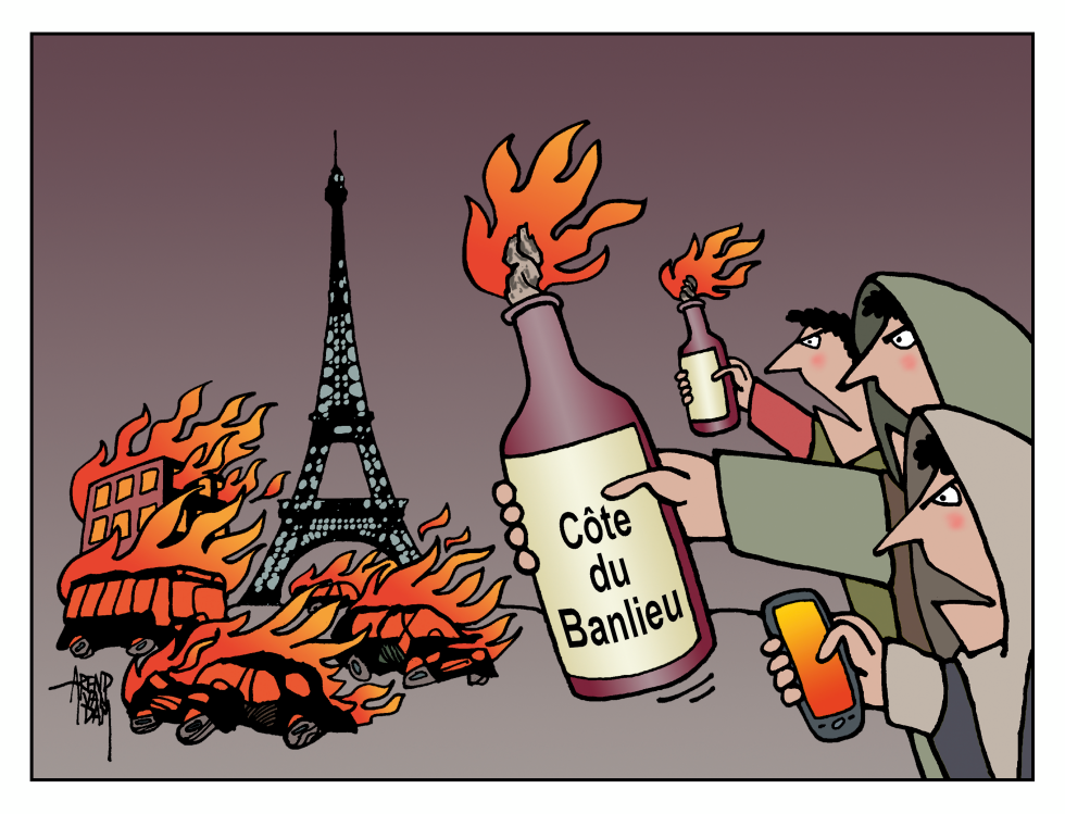 riots in France