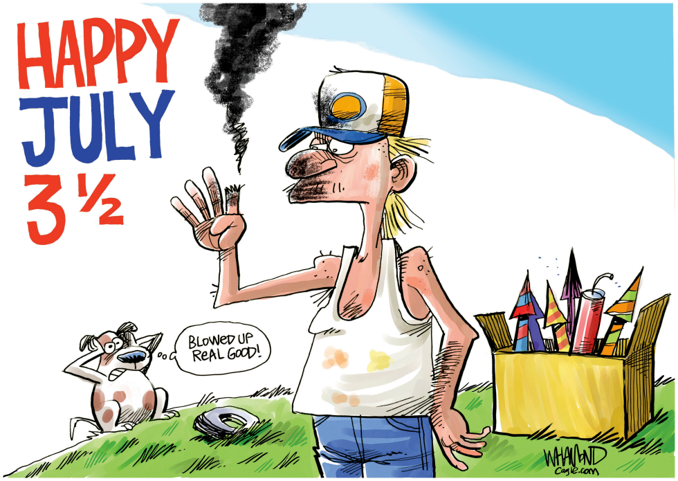 4th of July or almost