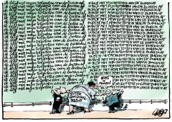 I KEEP MY ROTTEN PAWS OFF MY NEIGHBOR', by Jos Collignon
