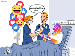 THREADS NEWBORN by Osama Hajjaj