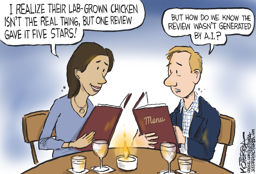 Ordering the Lab-Grown Chicken