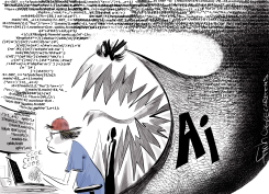 CODERS EATING THEIR OWN TAILS by Frank Hansen