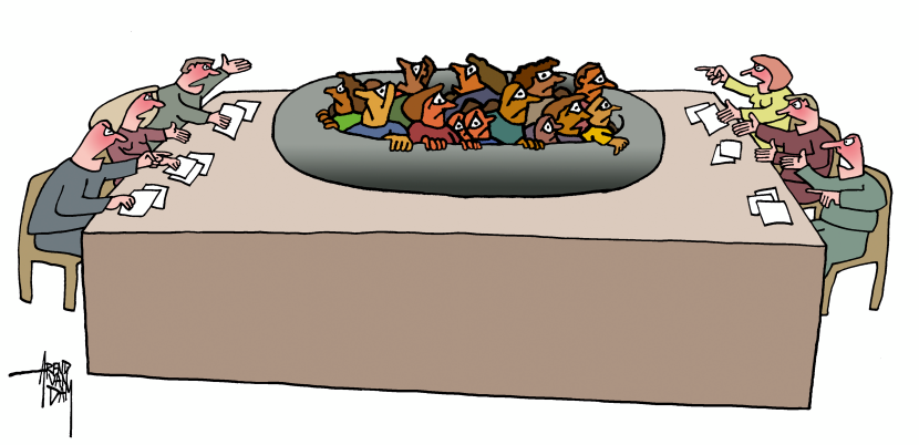 refugee discussion