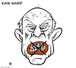 KAIS SAIED  by Emad Hajjaj
