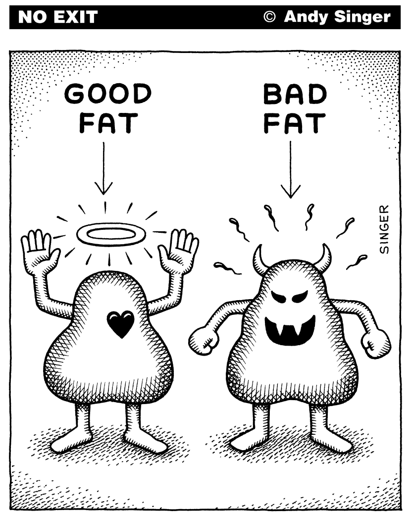 Good Fat and Bad Fat