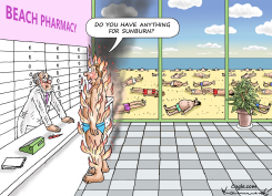 SUNBURN by Marian Kamensky