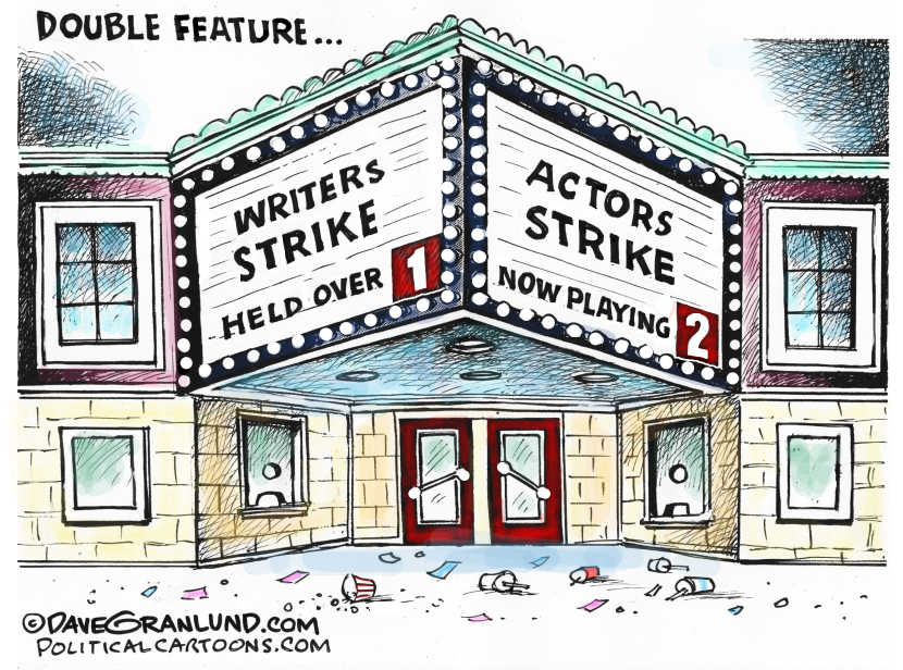 Writers and Actors strike
