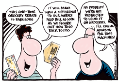 GROCERY REBATE by Ingrid Rice
