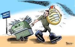 NATO GIFT FOR UKRAINE by Paresh Nath