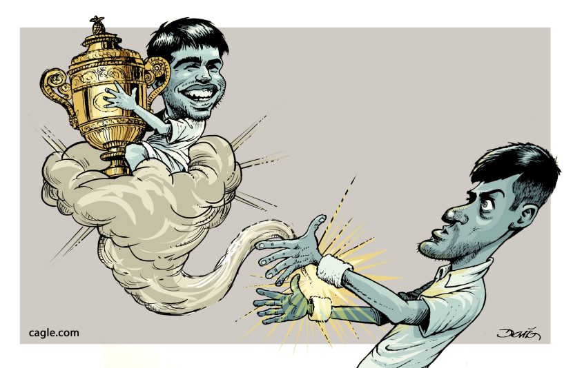 Carlos Alcaraz new Wimbledon champion