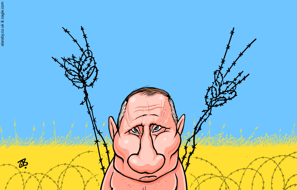 Putin .. blocking Ukrainian grain