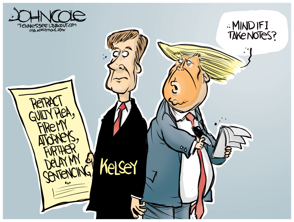 TENNESSEE Kelsey and Trump compare notes