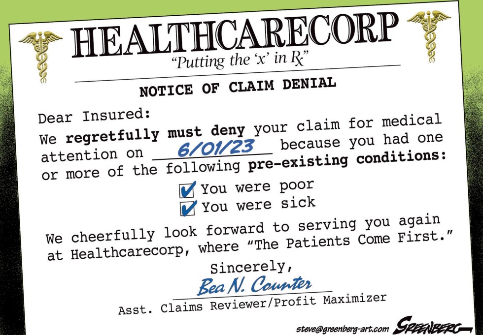 Health Claim Denial Form