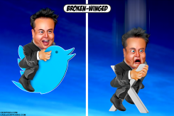 NEW TWITTER LOGO by Bart van Leeuwen