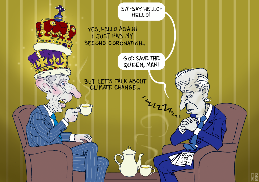 Joe Visits Charles III