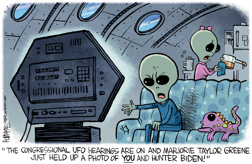 Aliens React to Congress UFO Hearings and Greene's Wild Photo Claim