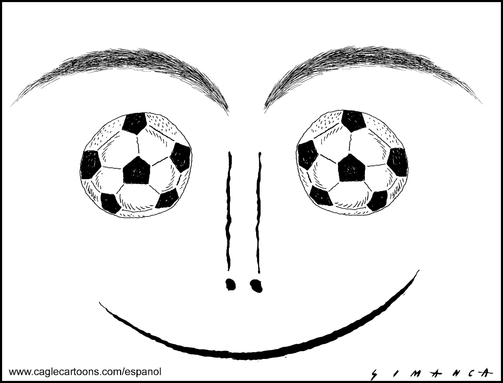Ojos solo para el Fútbol