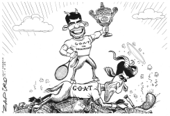 GOAT IN TRAINING by Zapiro