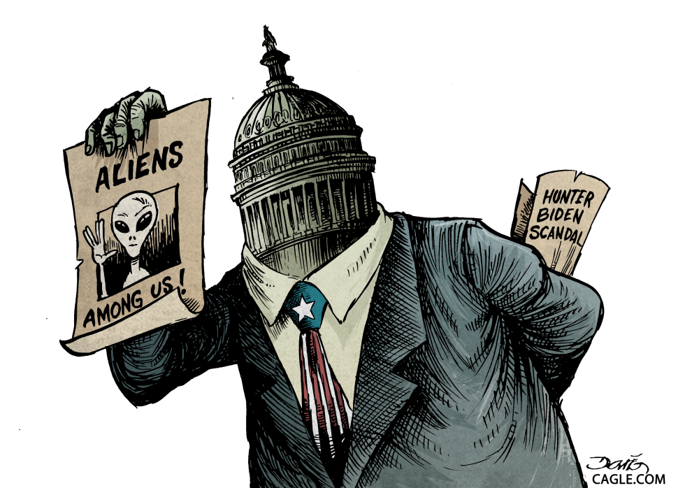 Congress Distracted by Aliens While Hiding Hunter Biden Scandal