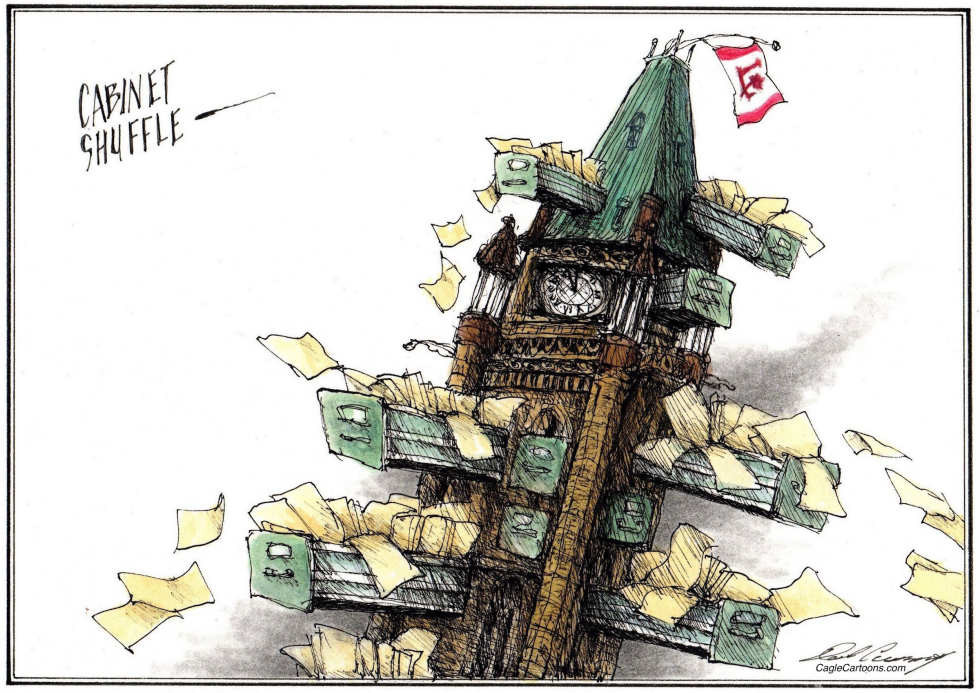 Canadian Liberal Party shuffles their cabinet