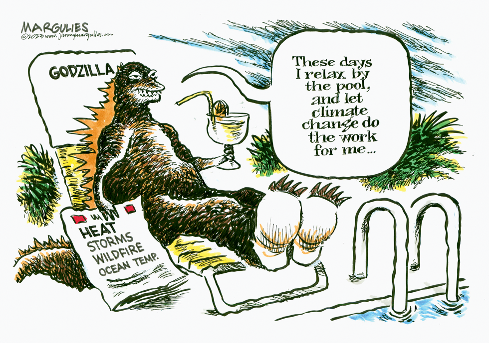 CLIMATE CHANGE HAVOC by Jimmy Margulies