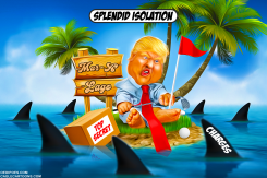 CHARGES TRUMP by Bart van Leeuwen