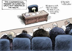 UFO HEARING by Rivers