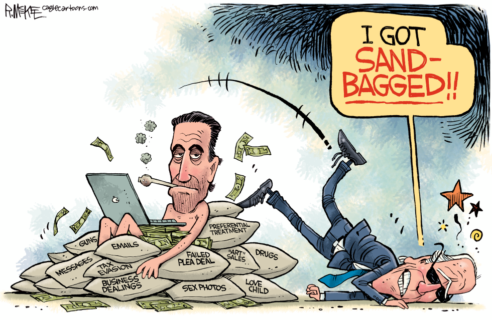 Biden Sandbagged