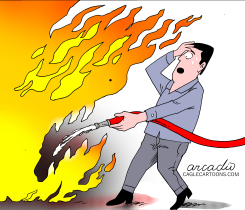 INFERNAL FIRE by Arcadio Esquivel