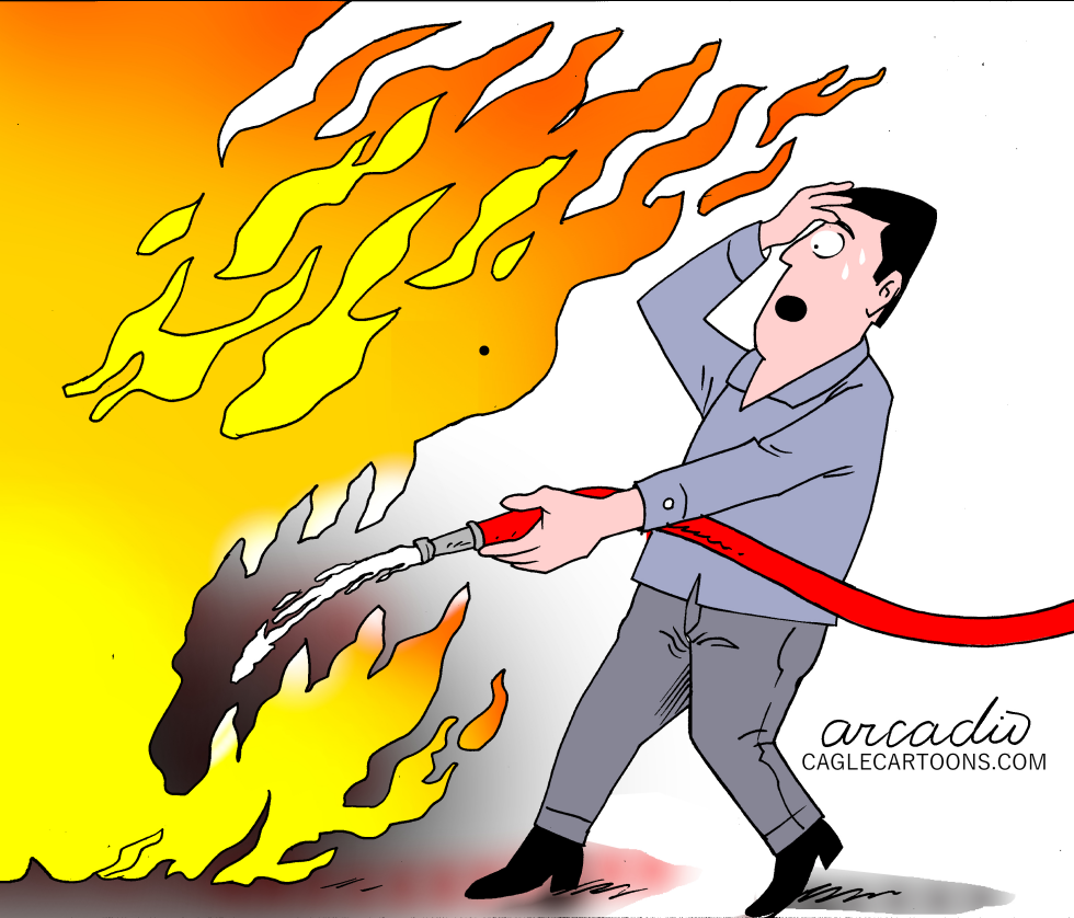 Infernal fire.