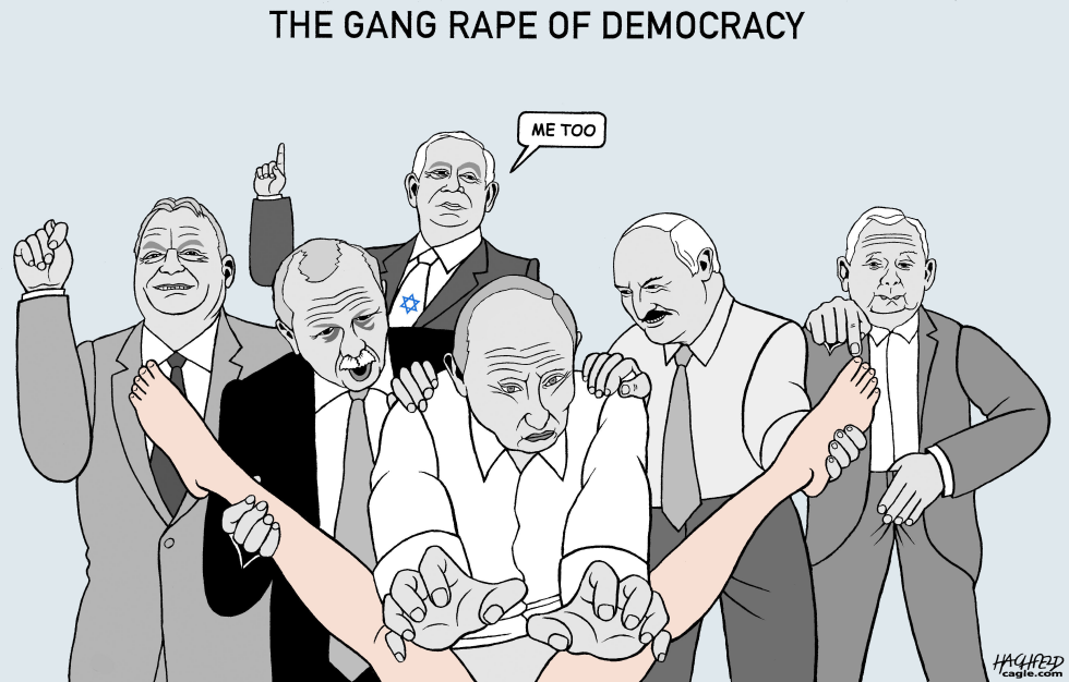Tha gang rape of democracy