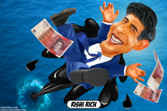 OIL AND GAS LEASES RISHI SUNAK by Bart van Leeuwen