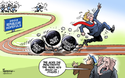 TRUMP INDICTMENTS by Paresh Nath