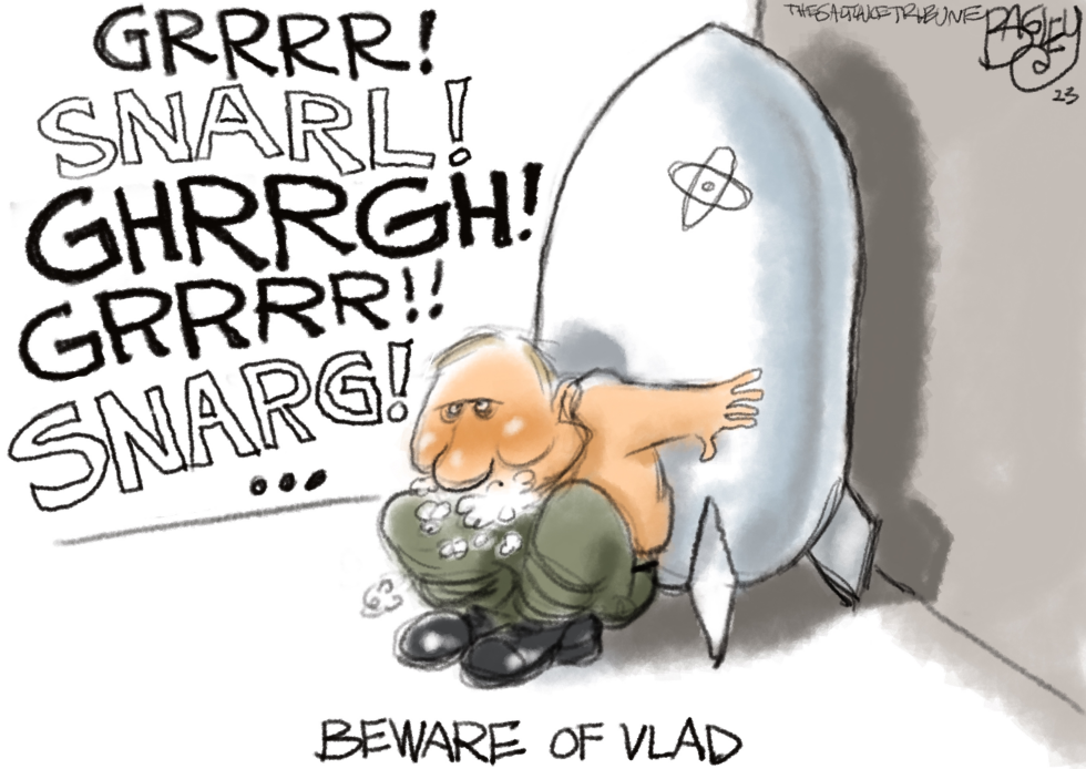 Cornered Putin