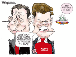 DESANTIS AND GAETZ by Bill Day