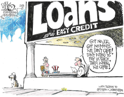 CREDIT RATING DOWNGRADE by John Darkow