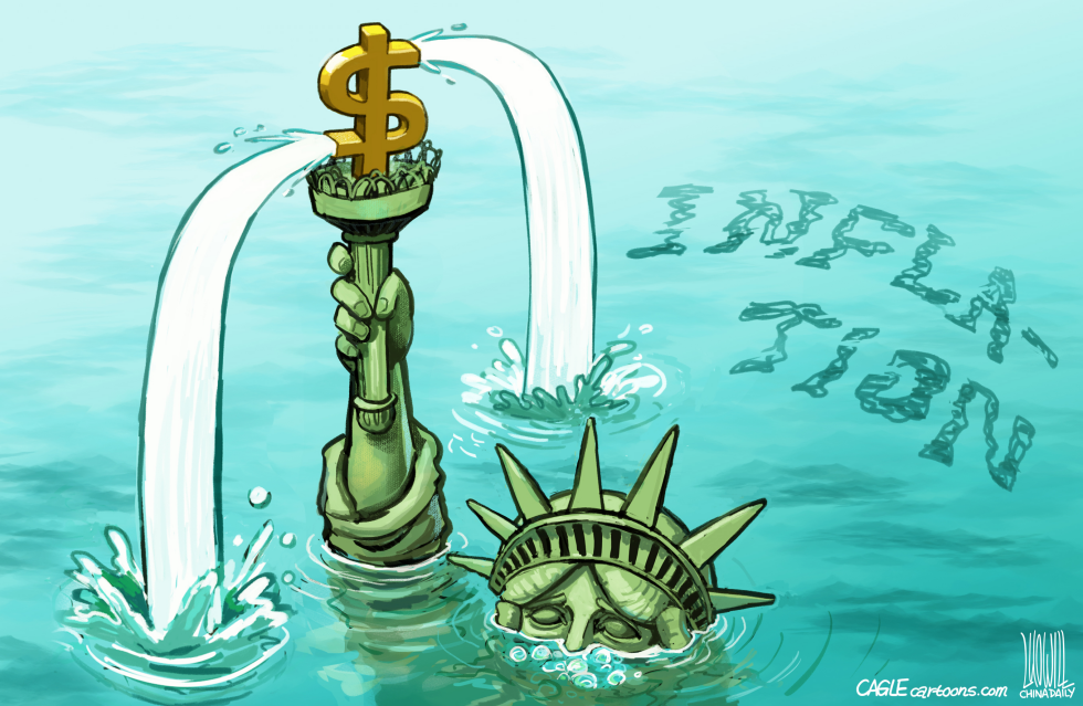Inflation drowning