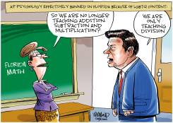 FLORIDA BANS by Dave Whamond
