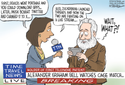 MUSK V ZUCKERBERG by Jeff Koterba