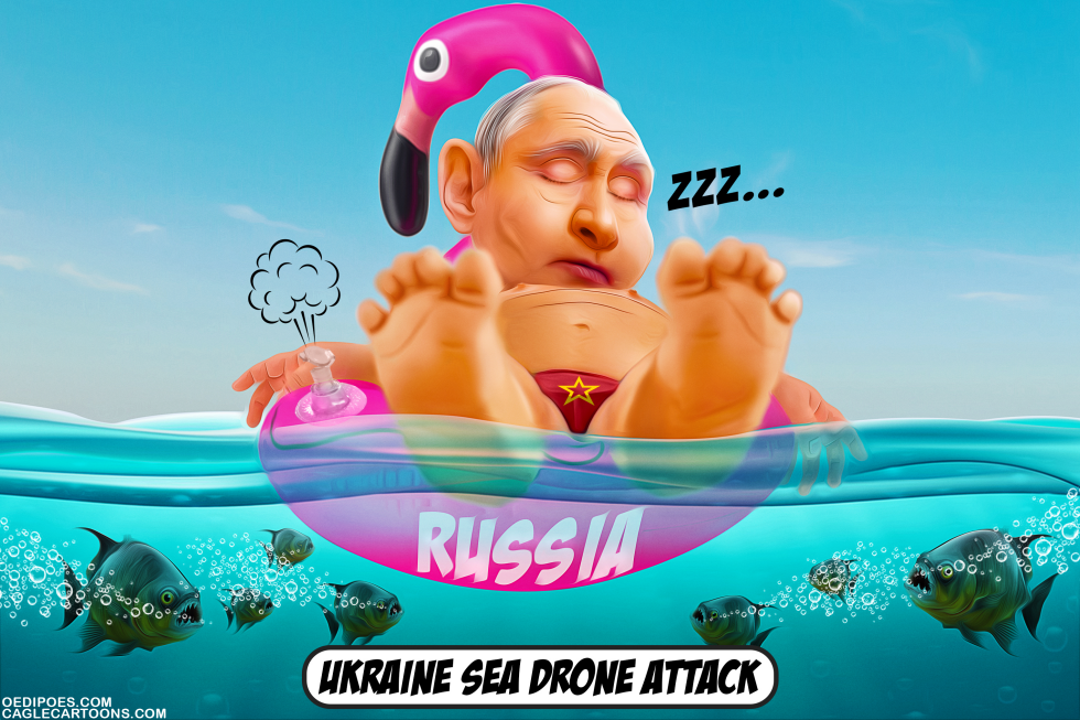 Ukraine Sea Drone Attack
